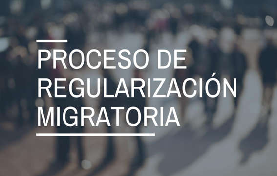 Texto proceso de regularización migratoria