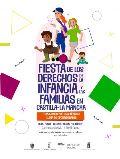cartel fiesta derechos de la infancia