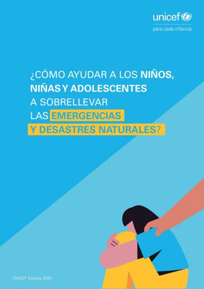 portada recomendaciones emergencia DANA unicef 